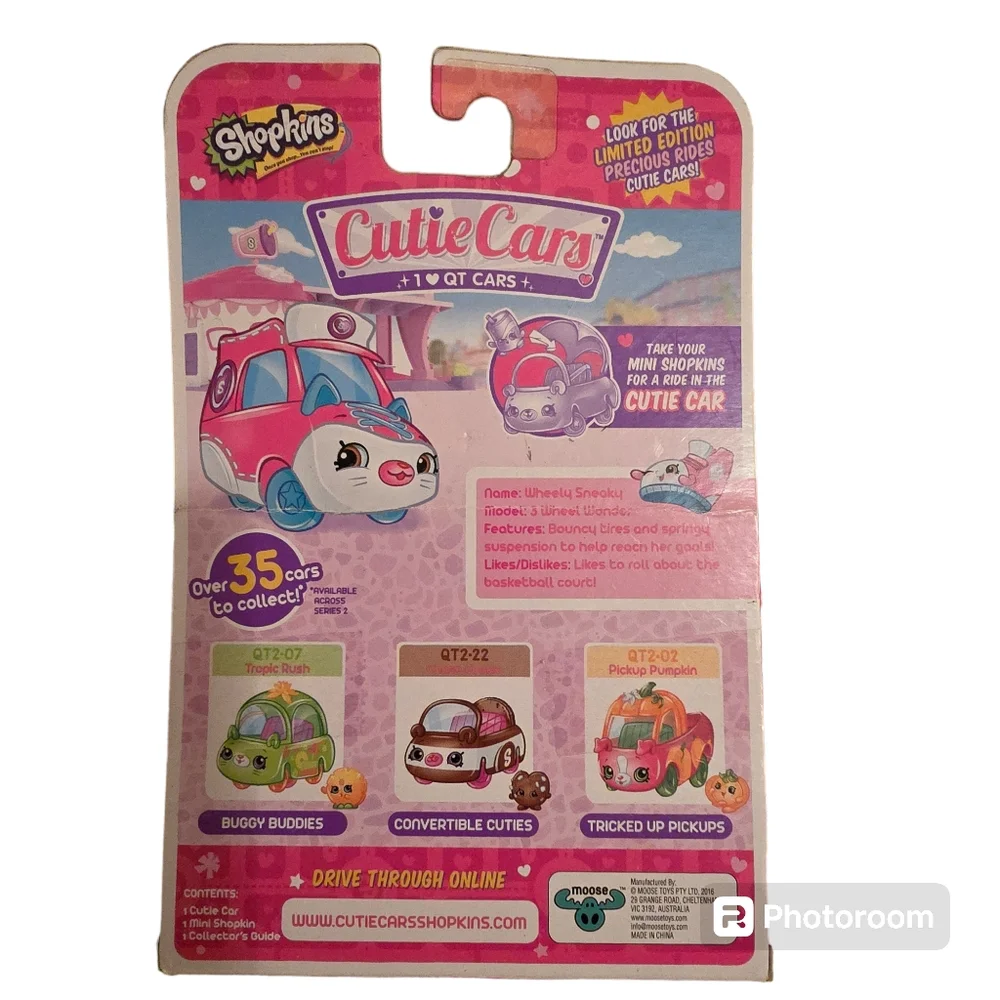 Shopkins YO-Go Cart Cutie‎ Car QT2-13 NIB